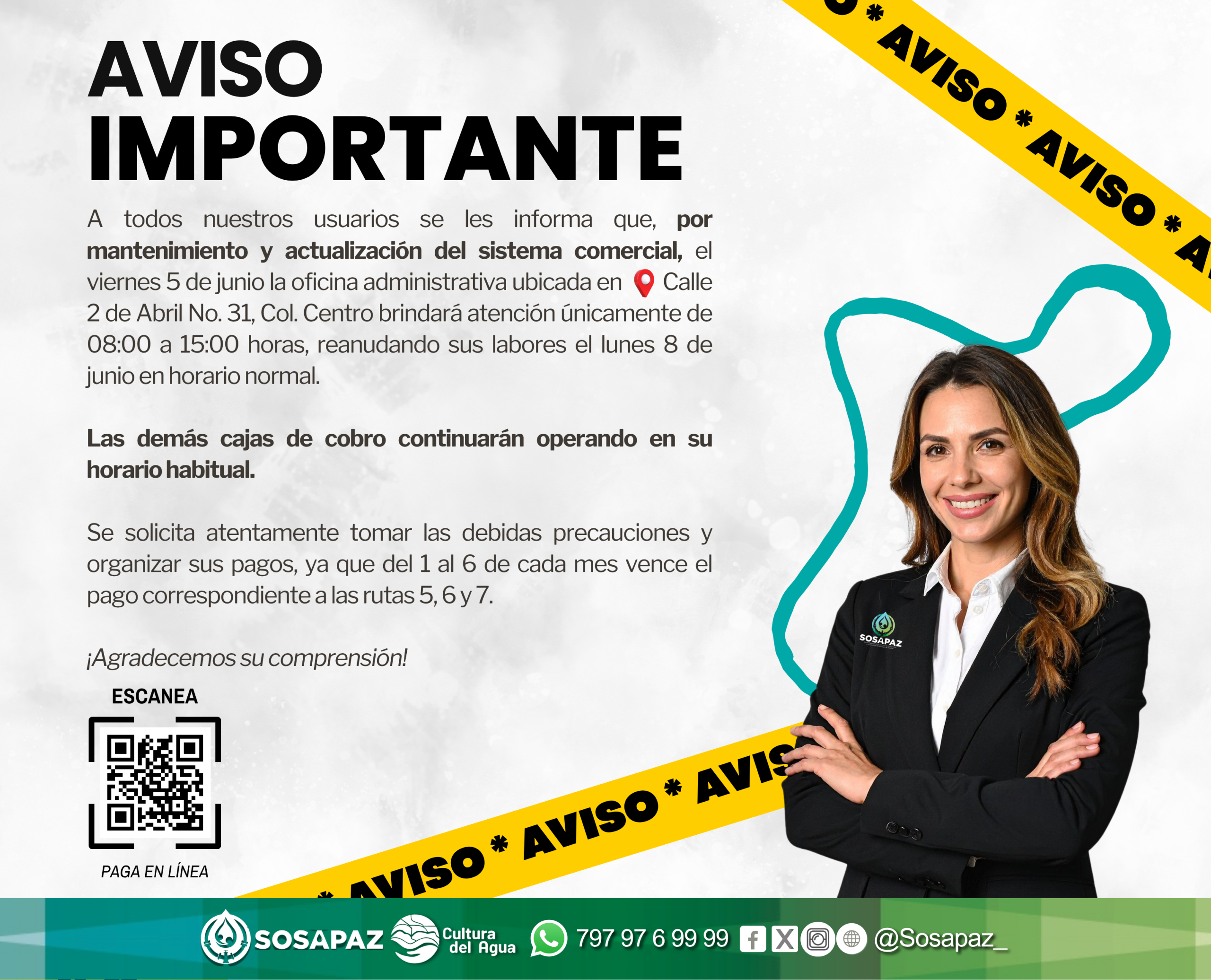 3 AVISO IMPORTANTE